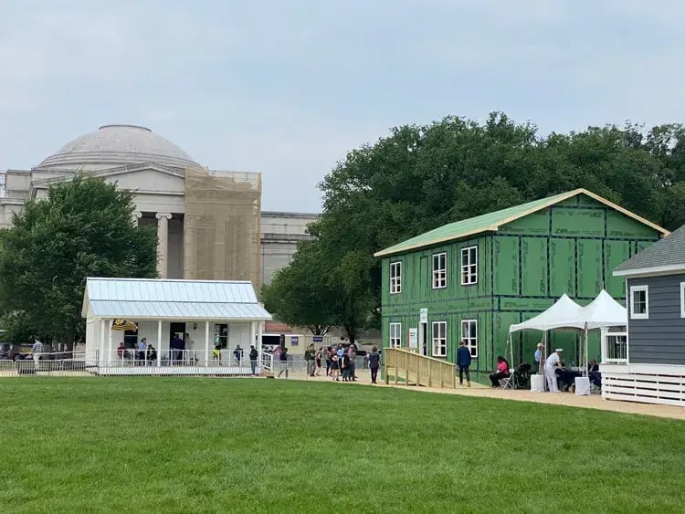 Illumine8-Innovative-Housing-Showcase-2023-Washington-DC-Mall-Insulation-Home